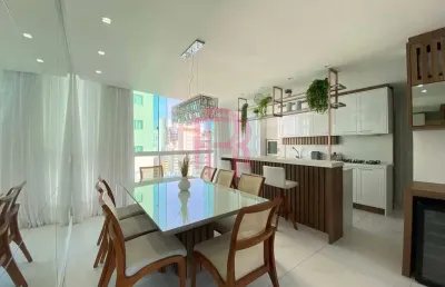 Apartamento, 4 dormitórios, mobiliado no pioneiros em balneário camboriú