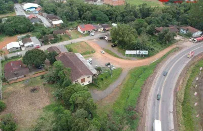 Terreno 5300 m² + galpão - venda - estação - ascurra/sc