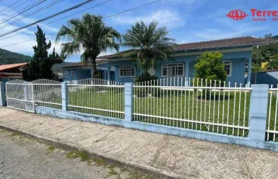Casa com 3 dormitórios à venda + edícula  por r$ 550.000 - progresso - blumenau/sc