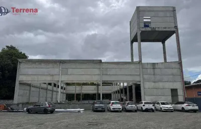 Galpão novo em construção 893,50m2 - passo manso - blumenau/sc