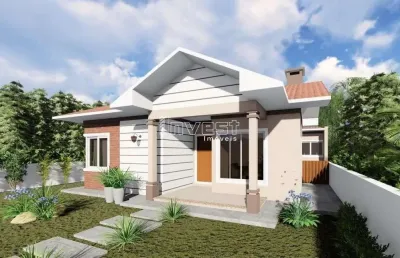 Alvenaria em construção no loteamento green village