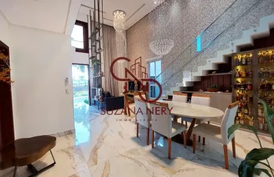 Casa em condomínio fechado com 4 quartos à venda na Rua Gilberto Roberto Gomes, 1185, Cajupiranga, Parnamirim