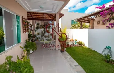 Casa duplex com 4 suites no condomínio green club 3