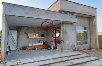 Casa térrea com 120m² no condomínio alameda paraíso em parnamirim