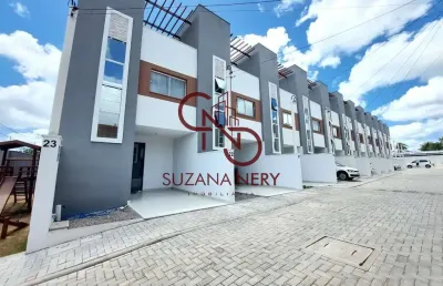 Casa triplex com 2 suites em condomínio - parnamirim