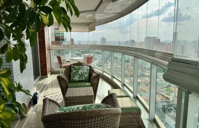 Apartamento 4 quartos, 4 banheiros e 6 vagas de garagem à venda, 225 m². edifício cartier bresson. tatuapé. sp.