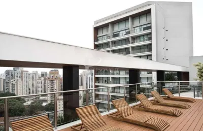 Flat à venda com serviço completo, localizado em um dos pontos mais nobres de são paulo na região da