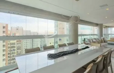 Apartamento alto padrão, 264 m2, andar alto, 3 quartos sendo 3 suítes, varanda gourmet, 4 vagas, para venda, tatuapé.