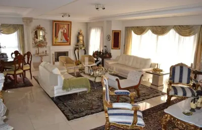 Cobertura 600 m2, 4 suítes, 8 vagas, gazebo,piscina, lareira, armários ornari à venda, moema -indian