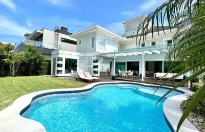 Casa em jurerê internacional, 573 m2, 6 suítes, 4 vagas, para venda, florianópolis - sc.