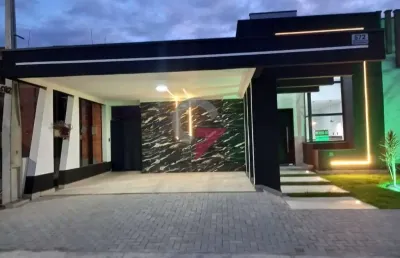 Casa em condomínio fechado com 3 quartos à venda na vila nossa senhora auxiliadora, tremembé  por r$ 980.000