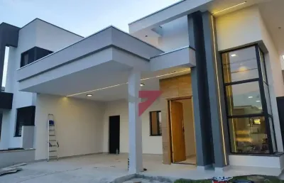 Casa em condomínio fechado com 3 quartos para alugar no residencial alta vista 1, caçapava  por r$ 5.435
