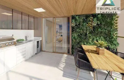 Apartamento 3 quartos com 2 suítes, sala 2 ambientes com varanda gourmet, 2 vagas. 1 por andar. alto padrão com vista definitiva em frente a praça.