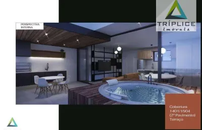Cobertura duplex 3 quartos com suíte, varanda, terraço com espaço gourmet e jacuzzi 2 ou 3 vagas, área de lazer, localização privilegiada. lançamento!