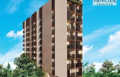 Studios de 17m² a 22m² com varanda, opção com vaga para moto, lazer variado na cobertura e localização privilegiada no bairro são mateus.