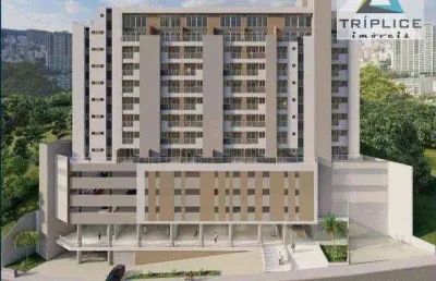Loft duplex quarto e sala com varanda e garagem em condomínio clube. localização privilegiada próxima ao independência shopping e acesso fácil à ufjf.
