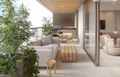 Apartamento alto luxo com lazer premium, 4 suítes, master com 30m², varanda gourmet de 28m², 4 vagas. localização privilegiada no bairro santa helena.
