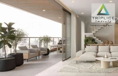 Cobertura duplex alto luxo com lazer premium, 4 suítes, 5 vagas, terraço com área gourmet, piscina e sauna. localização privilegiada no santa helena.