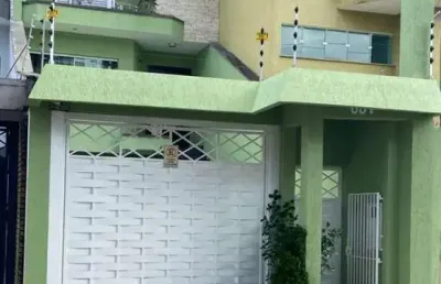 Imponente sobrado - v. alpina - santo andré - porteira fechada