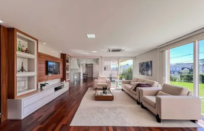 Casa em condomínio fechado com 4 quartos à venda na estrada da graciosa, 3700, alphaville graciosa, pinhais, 701 m2 por r$ 6.500.000