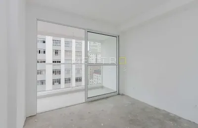 Kitnet / stúdio à venda na rua andré de barros, 419, centro, curitiba, 27 m2 por r$ 315.000