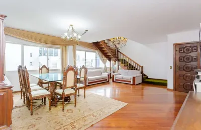Cobertura com 3 quartos à venda na rua pasteur, 278, batel, curitiba, 262 m2 por r$ 1.680.000