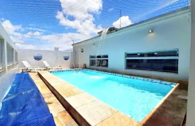Cobertura duplex alto padrão com 3 dormitórios e lazer privativo na aparecida, santos
