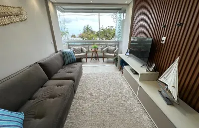 Apartamento vista mar| venda | 2 dormitórios | 100m² | aparecida | santos