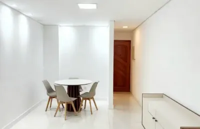 Apartamento à venda, 2 quartos, 1 suíte, 1 vaga, 92 m² – marapé, santos/sp