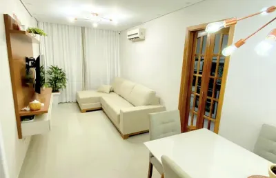 Apartamento reformado com lazer completo – 2 dormitórios – vila belmiro, santos/sp