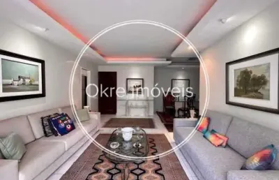 Apartamento com 4 quartos à venda na rua macedo sobrinho, humaitá, rio de janeiro, 140 m2 por r$ 1.650.000