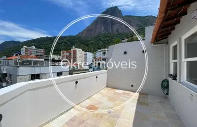 Cobertura com 3 quartos à venda na rua getúlio das neves, jardim botânico, rio de janeiro, 190 m2 por r$ 2.800.000