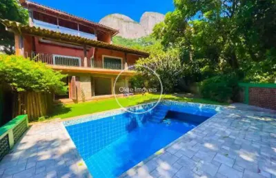 Casa em condomínio fechado com 5 quartos à venda na rua alexandre stockler, gávea, rio de janeiro, 500 m2 por r$ 3.300.000
