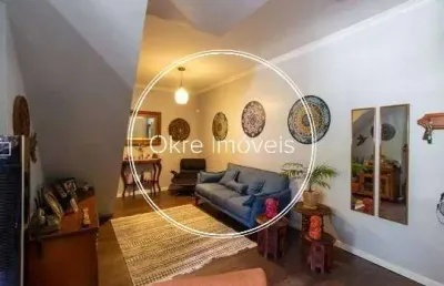 Cobertura com 3 quartos à venda na rua belisário távora, laranjeiras, rio de janeiro, 158 m2 por r$ 2.100.000