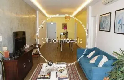 Apartamento com 3 quartos à venda na rua pinheiro machado, laranjeiras, rio de janeiro, 134 m2 por r$ 1.230.000