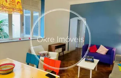 Apartamento com 3 quartos à venda na rua conde de irajá, botafogo, rio de janeiro, 85 m2 por r$ 760.000