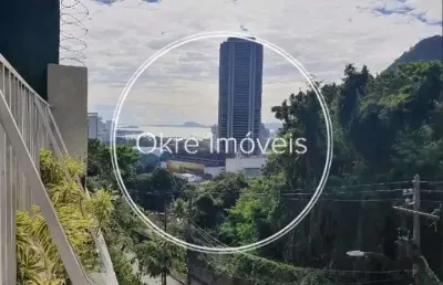 Apartamento com 3 quartos à venda na ladeira do leme, botafogo, rio de janeiro, 94 m2 por r$ 850.000
