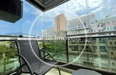 Flat com 1 quarto à venda na avenida general san martin, leblon, rio de janeiro, 40 m2 por r$ 1.550.000