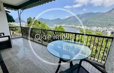 Apartamento com 3 quartos à venda na rua sacopa, lagoa, rio de janeiro, 121 m2 por r$ 1.960.000