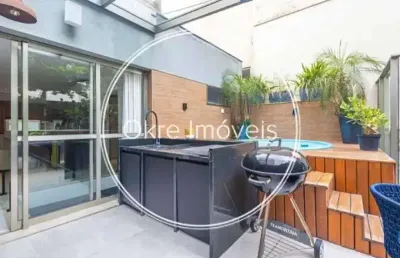Cobertura com 3 quartos à venda na rua canning, ipanema, rio de janeiro, 180 m2 por r$ 3.900.000