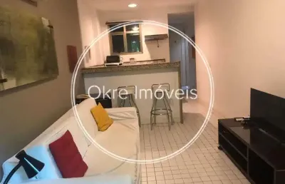 Flat com 1 quarto à venda na avenida borges de medeiros, lagoa, rio de janeiro, 40 m2 por r$ 750.000