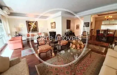 Apartamento com 3 quartos à venda na rua carvalho azevedo, lagoa, rio de janeiro, 225 m2 por r$ 2.800.000
