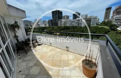 Cobertura com 2 quartos à venda na rua barão da torre, ipanema, rio de janeiro, 130 m2 por r$ 2.650.000