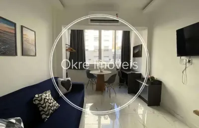 Apartamento com 1 quarto à venda na avenida nossa senhora de copacabana, copacabana, rio de janeiro, 32 m2 por r$ 575.000