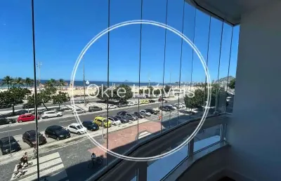 Apartamento com 3 quartos à venda na avenida atlântica, copacabana, rio de janeiro, 172 m2 por r$ 3.200.000