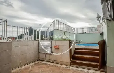 Cobertura com 3 quartos à venda na rua senador vergueiro, flamengo, rio de janeiro, 185 m2 por r$ 2.200.000