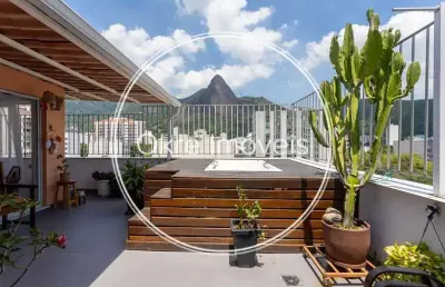 Cobertura com 2 quartos à venda na rua gurupi, grajaú, rio de janeiro, 153 m2 por r$ 800.000