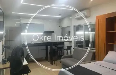 Apartamento com 1 quarto à venda na avenida prado júnior, copacabana, rio de janeiro, 17 m2 por r$ 570.000