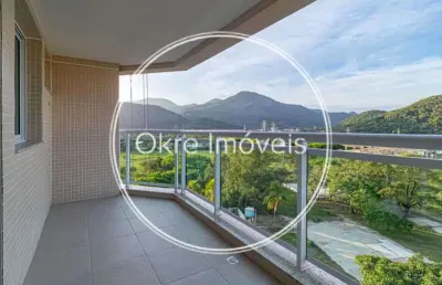 Apartamento com 3 quartos à venda na rua alfredo lopes de souza, recreio dos bandeirantes, rio de janeiro, 83 m2 por r$ 669.707