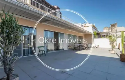 Cobertura com 6 quartos à venda na rua ferreira viana, flamengo, rio de janeiro, 450 m2 por r$ 4.000.000